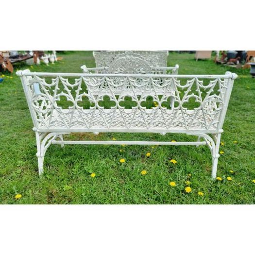 Bench Cast Iron Gothic H27