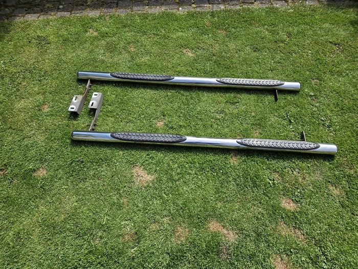 Chrome side bars