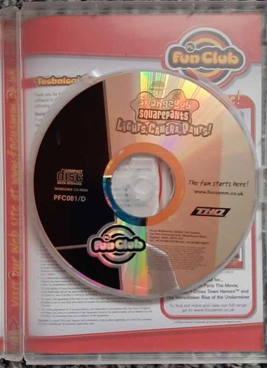SpongeBob SquarePants: Lights, Camera, Pants! PC Fun Club Edition