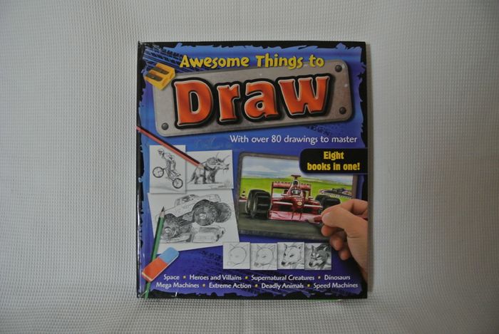 Awesome Things To Draw - Eight Books In One.