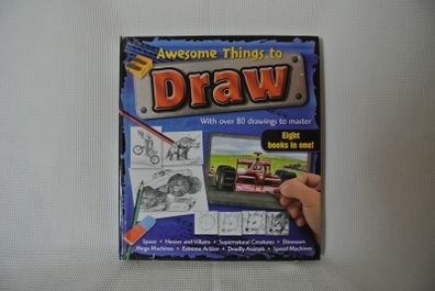 Awesome Things To Draw - Eight Books In One.