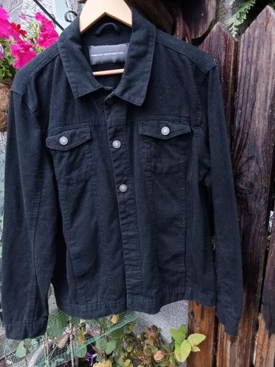 PRICE DROP, FRENCH CONNECTION, Mens black jacket, Size Large in perfect condition