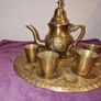 Turkish Brass Tea set Image 2