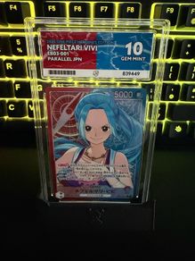 Ace 10 Vivi Alt Art Leader One Piece TCG Card JPN EB03