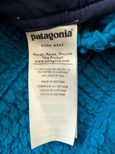 Patagonia R2 TechFace Hoody Andes Blue