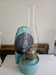 Vintage 1920's Oil Lamp