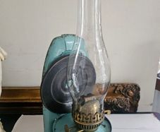 Vintage 1920's Oil Lamp
