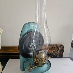 Vintage 1920's Oil Lamp