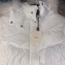 Berska White Puffer Jacket Image 3