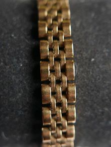 Vintage Gold Plated Panther Bracelet