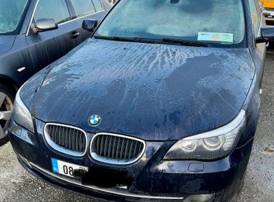 Breaking bmw e60 5 series Monaco blue metallic