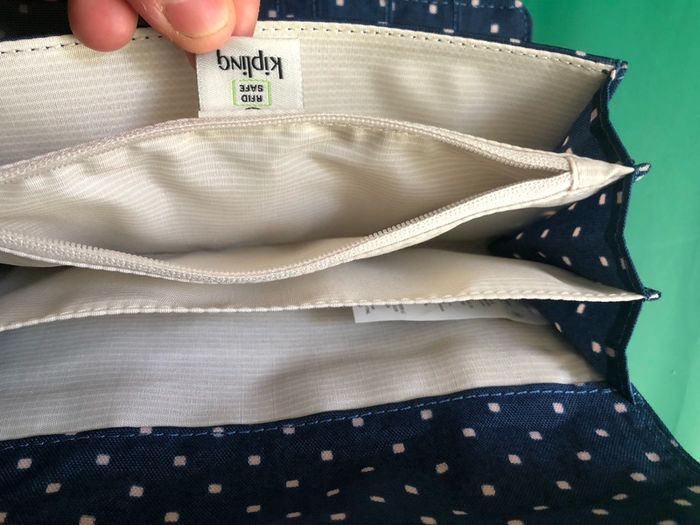 Kipling MONEY LAND nylon waterproof wallet purse