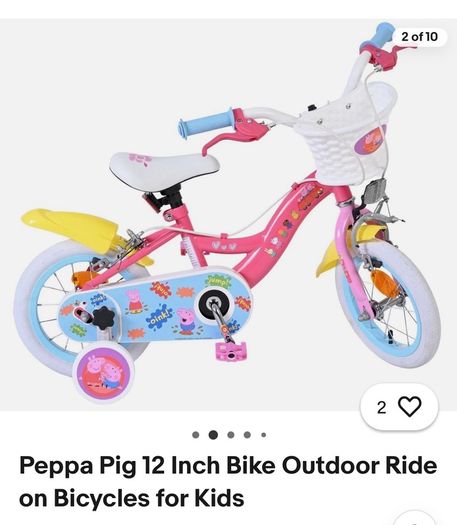 Kids bike 12" Peppa Pig