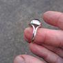 Vintage Amethyst Sterling Silver Ring(7.2g) Image 10