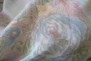 Vintage Liz Claiborne silk scarf made in Japan in very good condition and has been well cared for see last photo for exact measurements FREE STANDARD POSTAGE INCLUDED