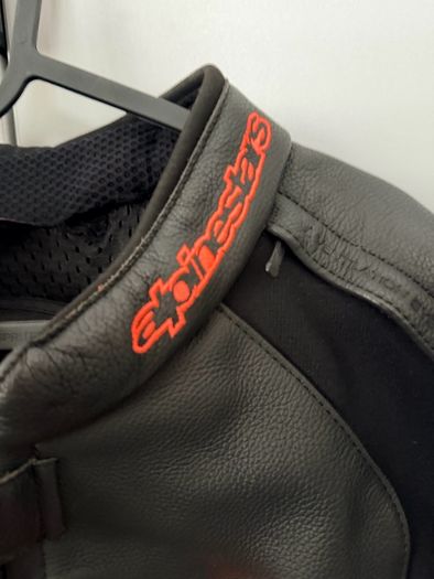 Alpinestars Tech Leather Jacket & Missile V2 Leather Pants - Matching 2-Piece Suit - Excellent Condition
