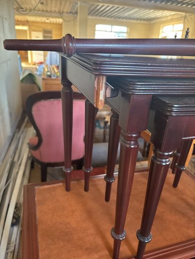 Nest of Tables - Mahogany