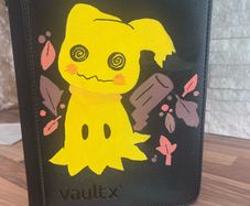 Vaultx pokemon binder4 pocket Mimikyu binder