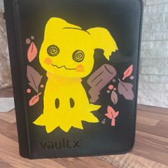 Vaultx pokemon binder4 pocket Mimikyu binder