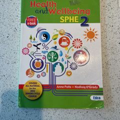 Health and Wellbeing SPHE 2 - Junior Cycle