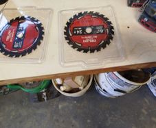 saw  blades x 2