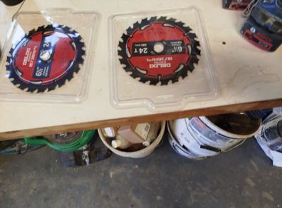 saw  blades x 2