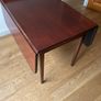 Antique mahogany drop leaf table Image 5