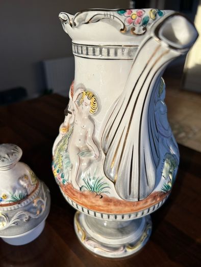 Alcoboca cherubs coffee pot