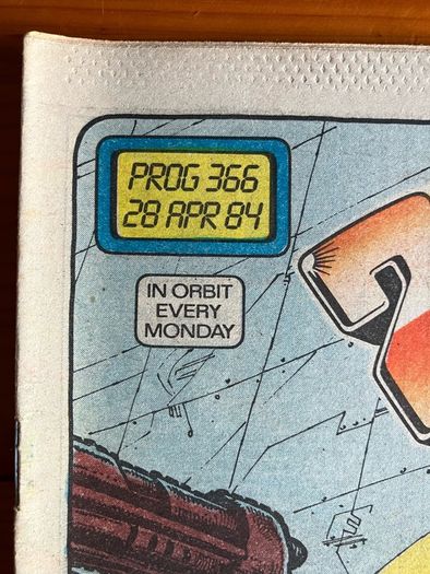 Comic: '2000AD' no. 366 (28/04/1984)