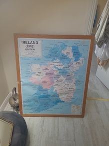 Old Ireland map