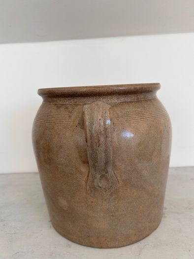 Vintage French Stoneware Pot