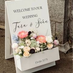 Personalised Wedding Welcome Sign for Rent