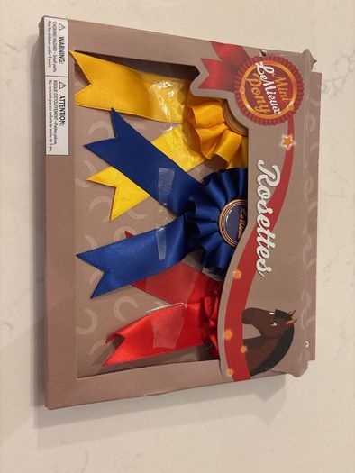 Lemieux toy pony rosettes