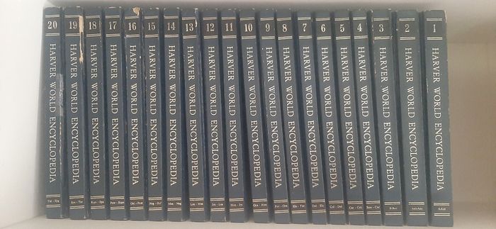 Harver World Encycolpedias set