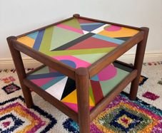 Mid century side table