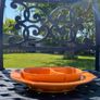 ceramic mid century serving dish set Image 5