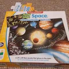 Brand New Floor Puzzle that Glows in the Dark