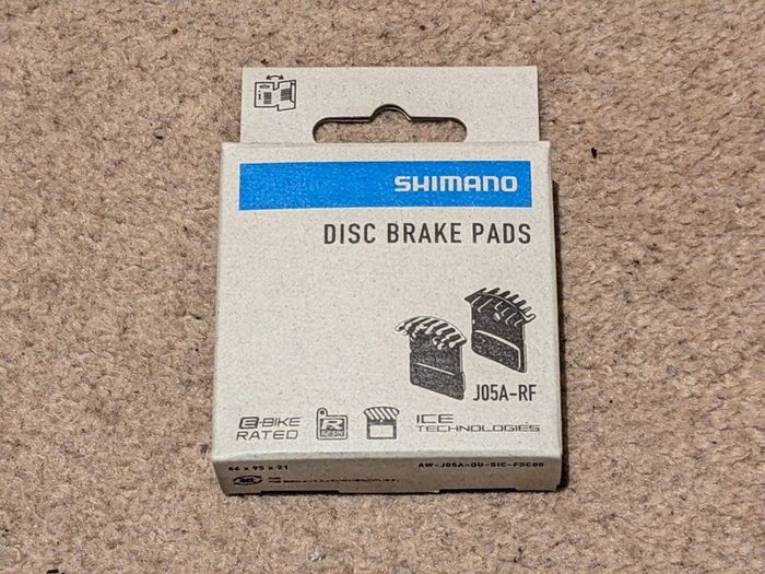 Shimano hydraulic disc brake pads (J03A/J05A, B01S/B03S/B05S compatible)