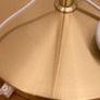 Floor Lamp Gold and Frosted Glass Image 3