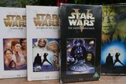 Star Wars 3 tape VHS set, 2000 - A New Home, Empire Strikes Back, Return of Jedi