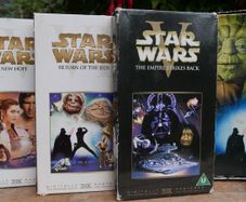 Star Wars 3 tape VHS set, 2000 - A New Home, Empire Strikes Back, Return of Jedi