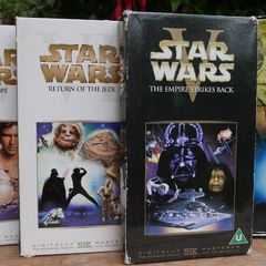 Star Wars 3 tape VHS set, 2000 - A New Home, Empire Strikes Back, Return of Jedi