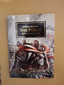 The Horus Heresy - The Purge. Signed by Anthony Reynolds