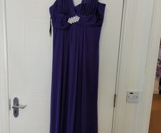 purple size 16 Debs dress