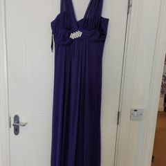 purple size 16 Debs dress