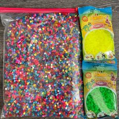 Hama beads and peg boards