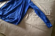 sports hoodie size S ladies blue