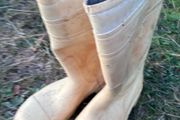 mens safety wellingtons size 9