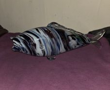 Murano Glass Fish Sculpture