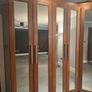 Large 5-Door Mirrored Wardrobe Image 6